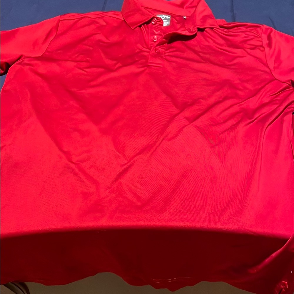 Men's Red Polo Shirt